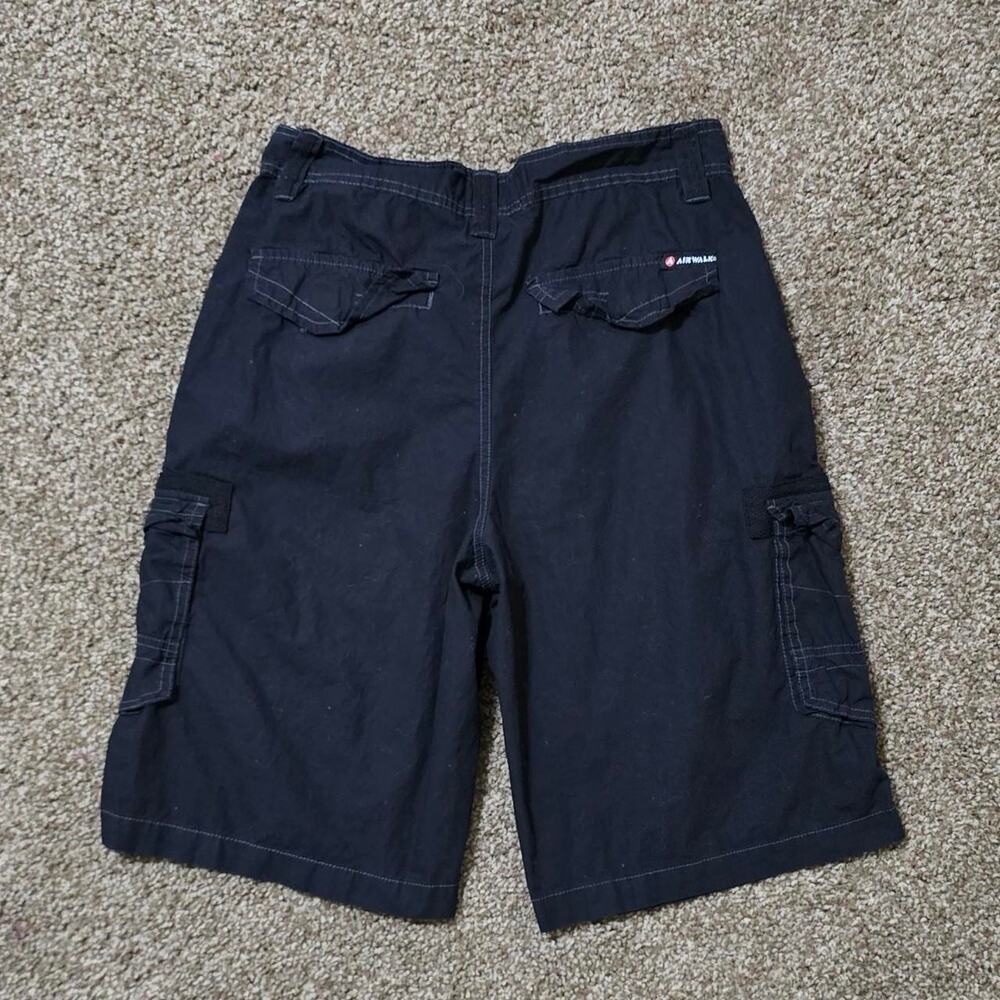 2015 Black Cargo Skater Shorts by Airwalk - Picture 2 of 3